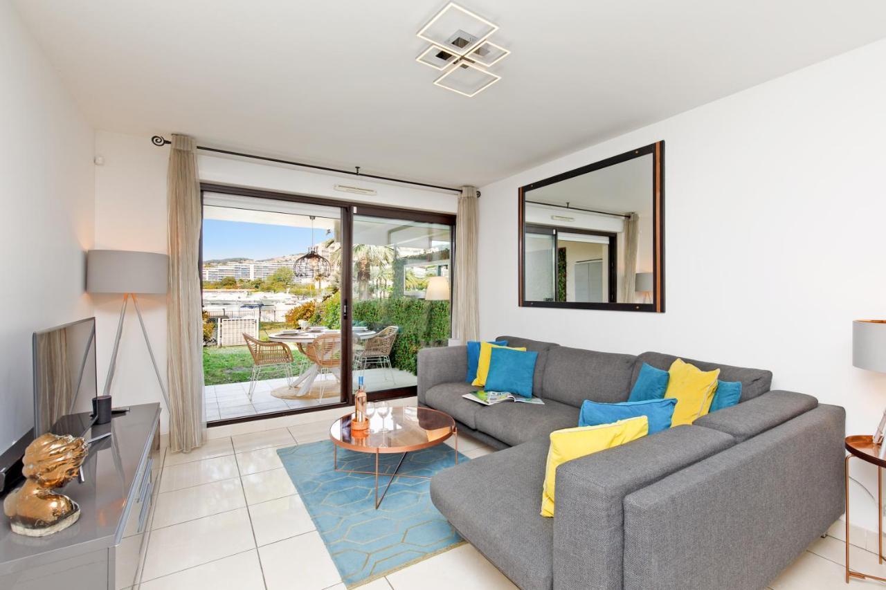 Luxury 3 Piece Garden In Cannes Marina Appartement Mandelieu